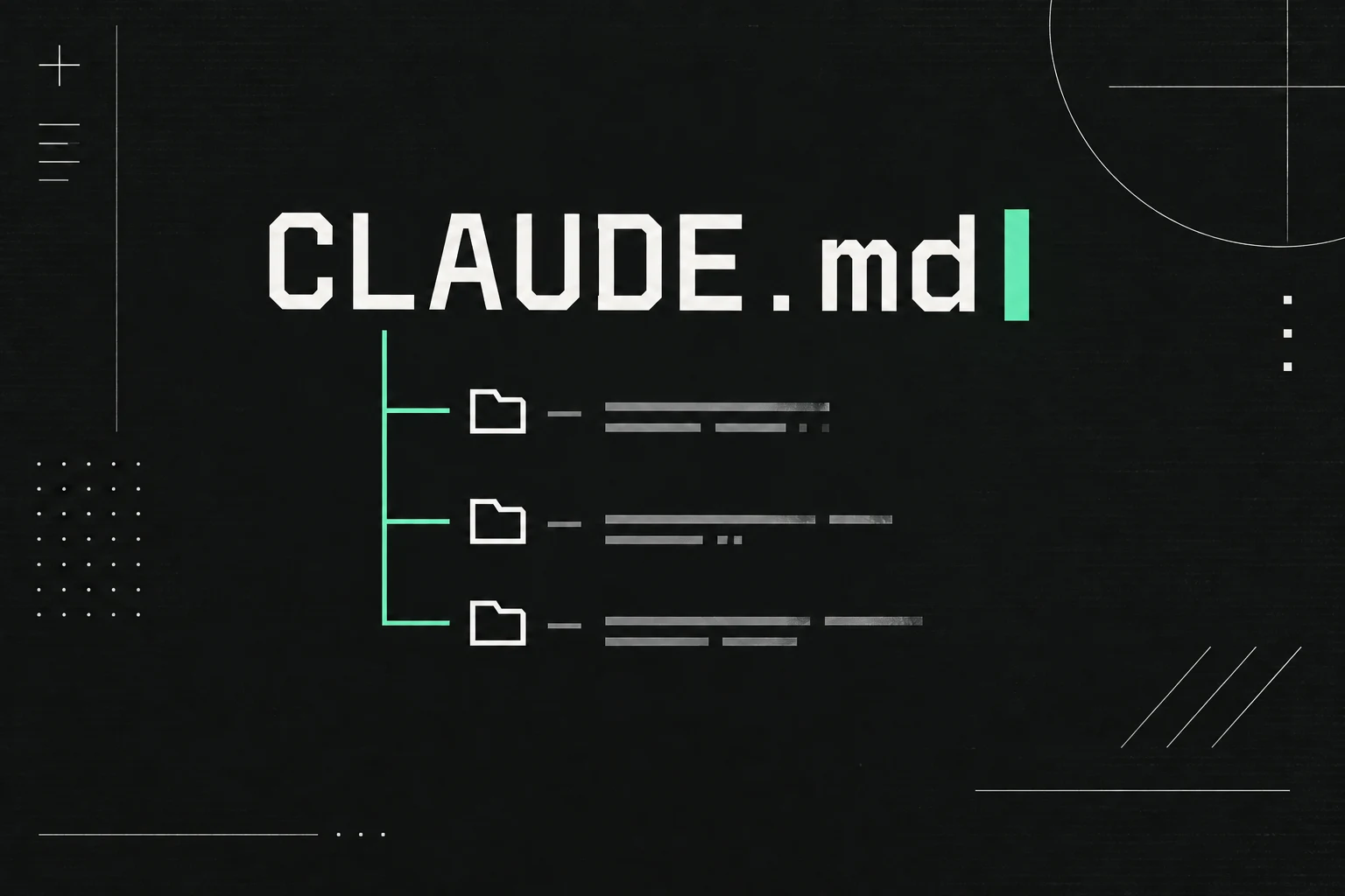 深色终端风格的 CLAUDE.md 文件与规则排版